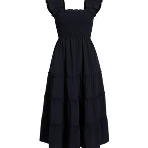 Hill House Black Midi Dress